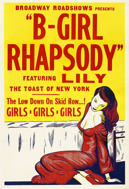 Tableau sur toile B Girl Rhapsody