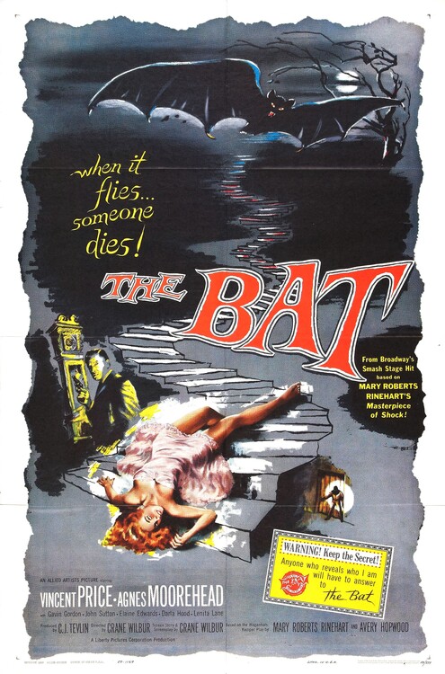 Tableau sur toile Bat 1959