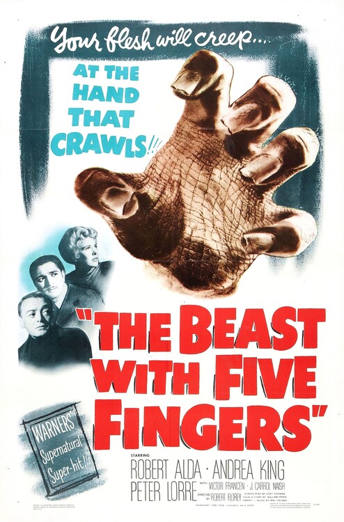 Bilde på lerret Beast With Five Fingers