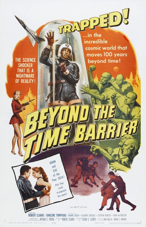 Плакат Beyond The Time Barrier 02
