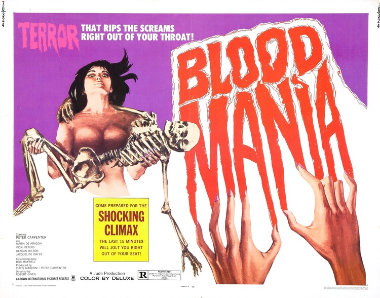 Poster Blood Mania 02