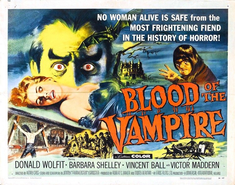Tableau sur toile Blood Of Vampire 02