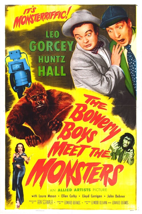Poster Bowery Boys Meet Monsters