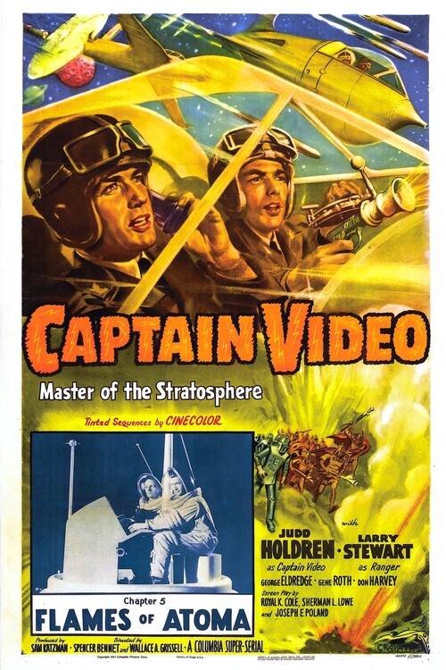 Vászonkép Captain Video