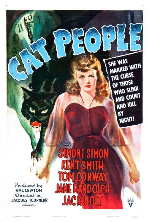 Tableau sur toile Cat People