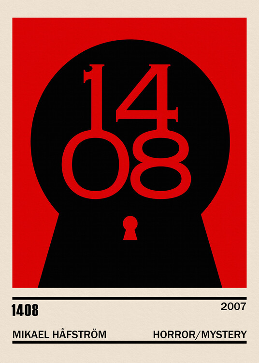 Poster 1408 Movie Minimalist