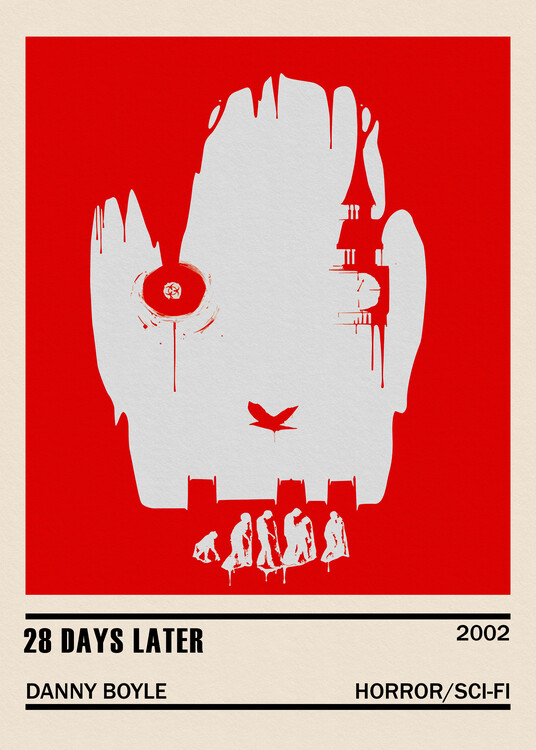 Poster 28 Days Later Movie Minimalist