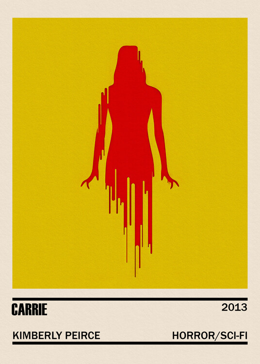 Poster Carrie Movie Minimalist