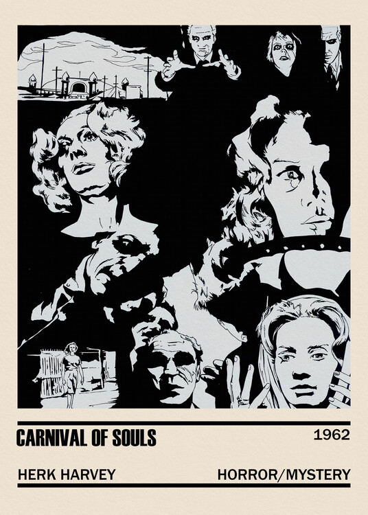 Poster Carnival of Souls Movie Minimalist