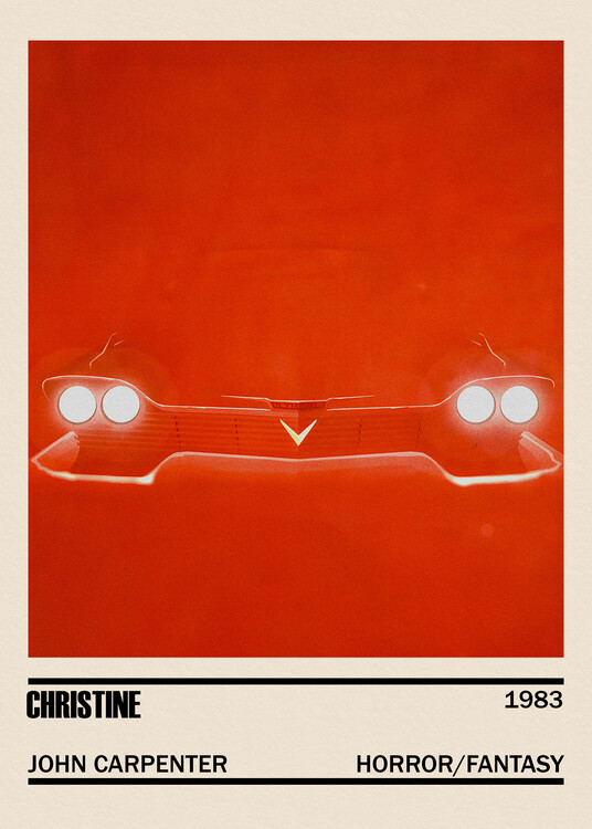 Poster Christine Movie Minimalist