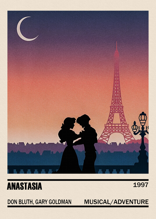 Poster Anastasia Movie Minimalist