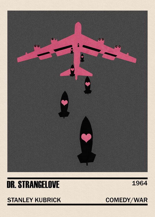 Αφίσα Dr. Strangelove Movie Minimalist