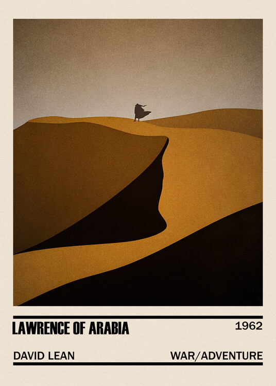 Плакат Lawrence of Arabia Movie Minimalist