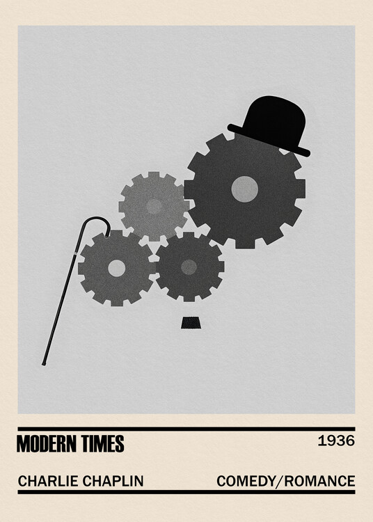 Αφίσα Modern Times Movie Minimalist