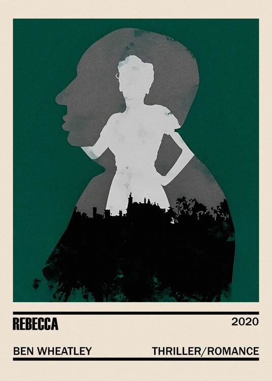 Αφίσα Rebecca Movie Minimalist