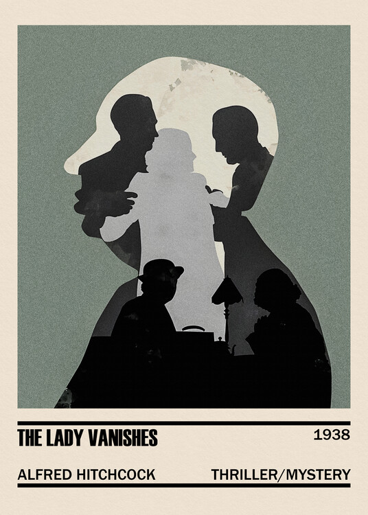 Αφίσα The Lady Vanishes Movie Minimalist