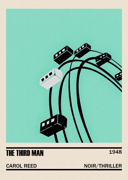 Αφίσα The Third Man Movie Minimalist