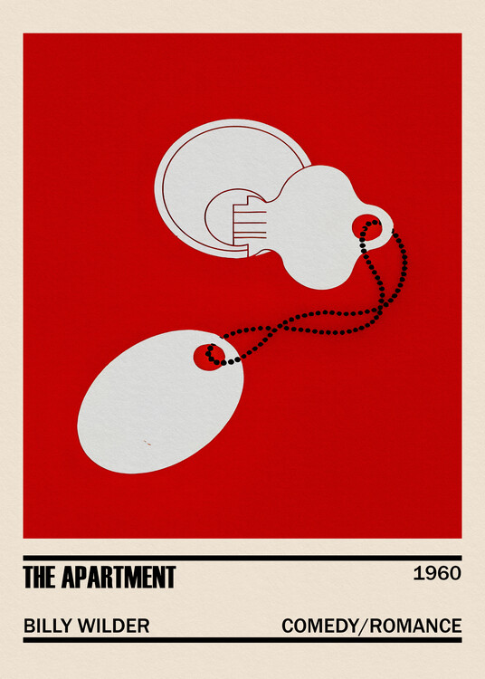 Плакат The Apartment Movie Minimalist