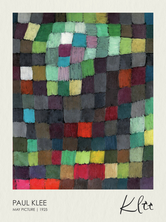 Levně Plakát, Obraz - May Picture (1925), Paul Klee, 30 × 40 cm