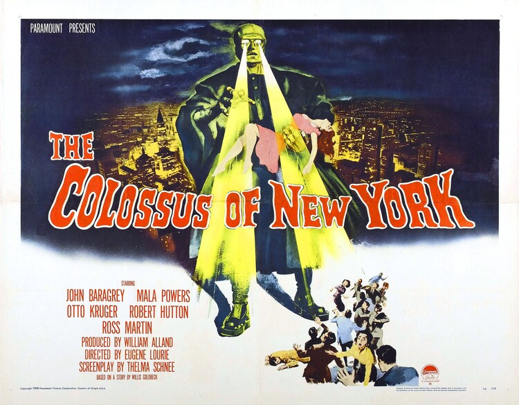 Plakát Colossus Of New York 02