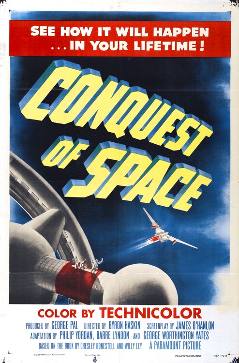 Quadro su tela Conquest Of Space