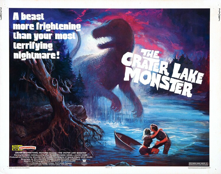 Bilde på lerret Crater Lake Monster 02