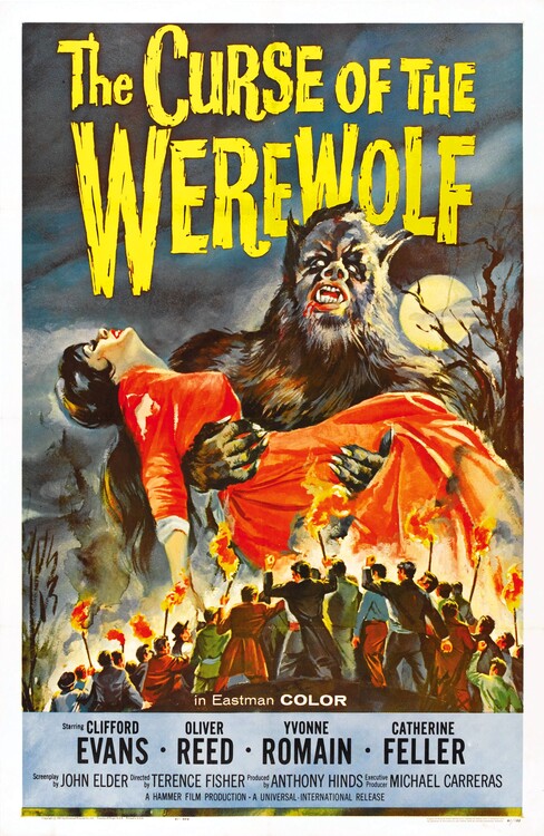 Schilderij op canvas Curse Of Werewolf