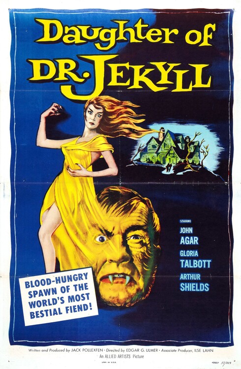 Poster Daughter Of Dr Jekyll