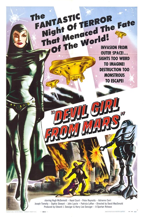 Obraz na płótnie Devil Girl From Mars 02
