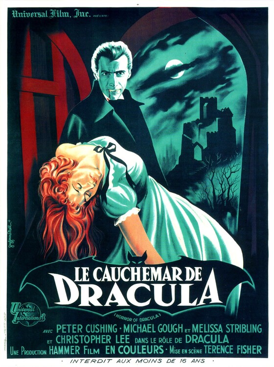 Juliste Dracula 1958 06
