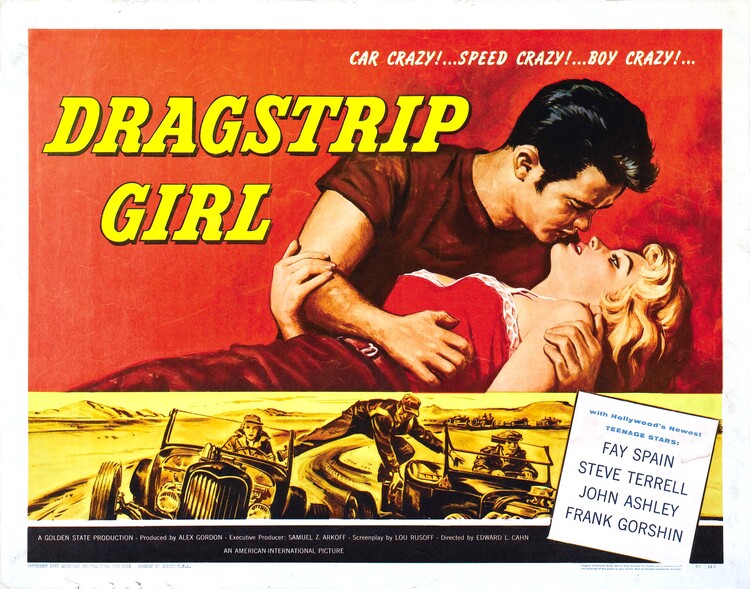 Poster Dragstrip Girl 02