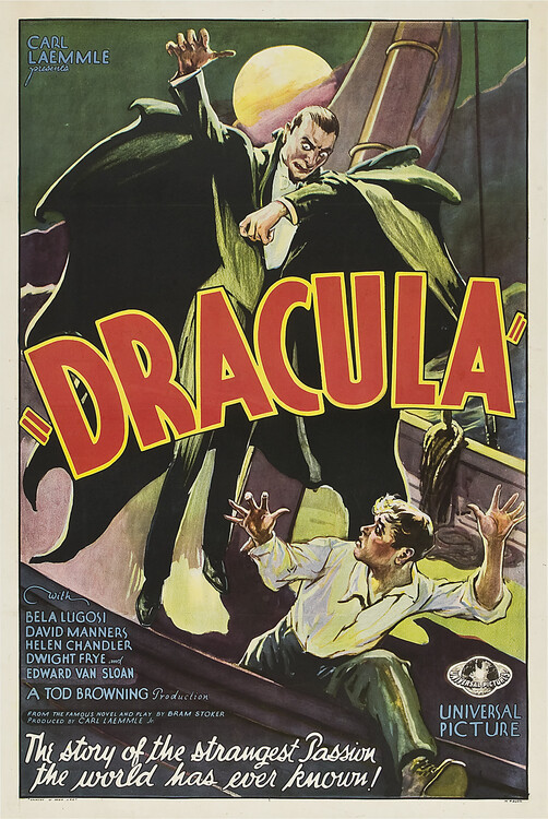 Canvas Print Dracula 1931