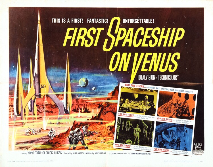 Плакат First Spaceship On Venus 02