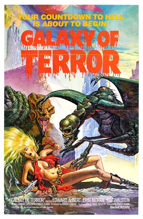 Billede på lærred Galaxy Of Terror