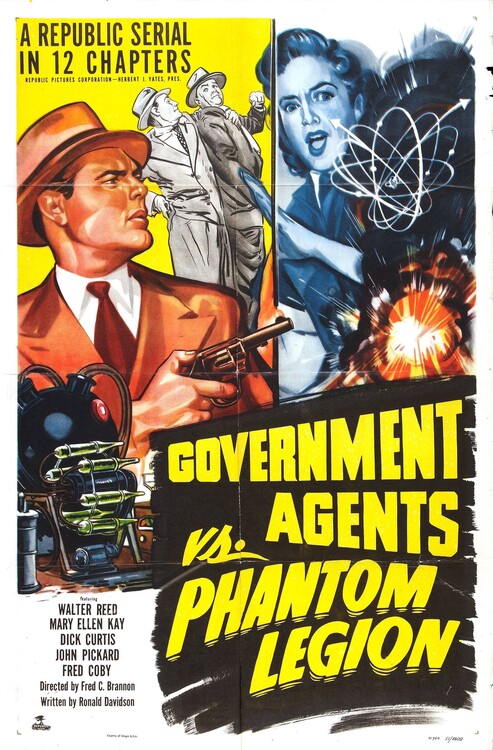 Poster Government Agents Vs Phantom Legion