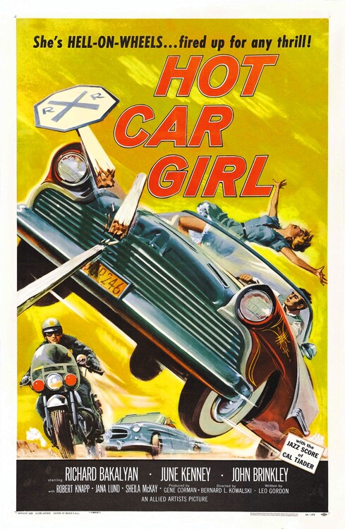 Plakat Hot Car Girl