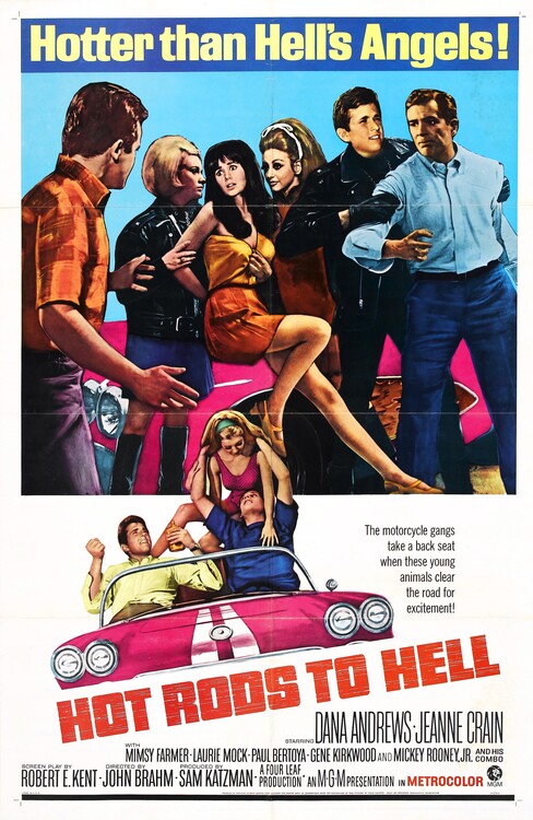 Plakát Hot Rods To Hell