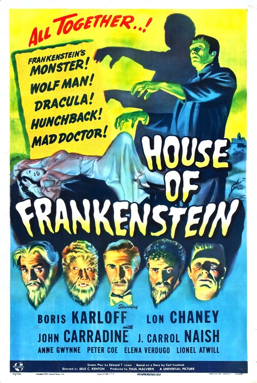 Αυτοκόλλητο House Of Frankenstein