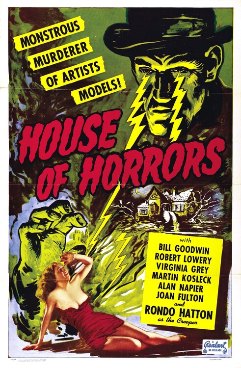 Schilderij op canvas House Of Horrors 04