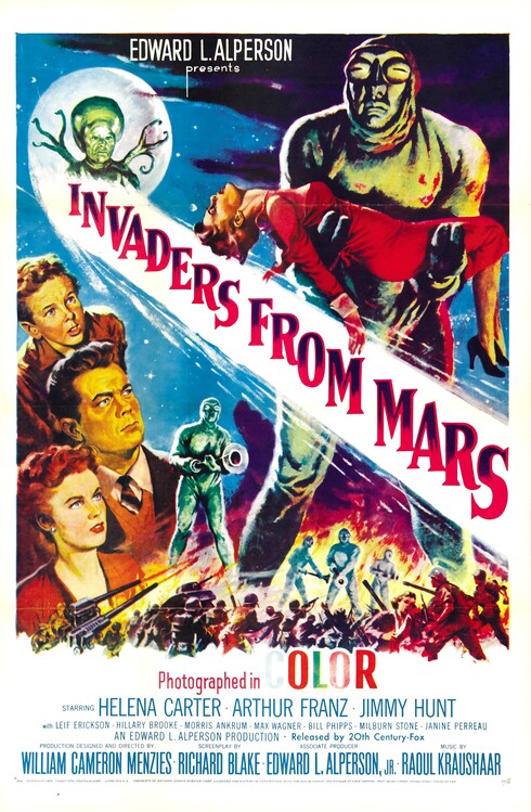 Canvas Print Invaders From Mars
