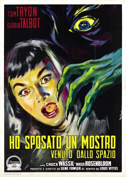 Картината върху платно I Married Monster From Outer Space 03