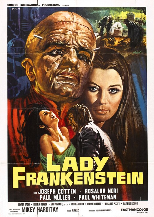 Canvas Print Lady Frankenstein 02