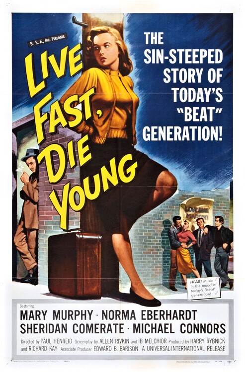 Poster Live Fast Die Young