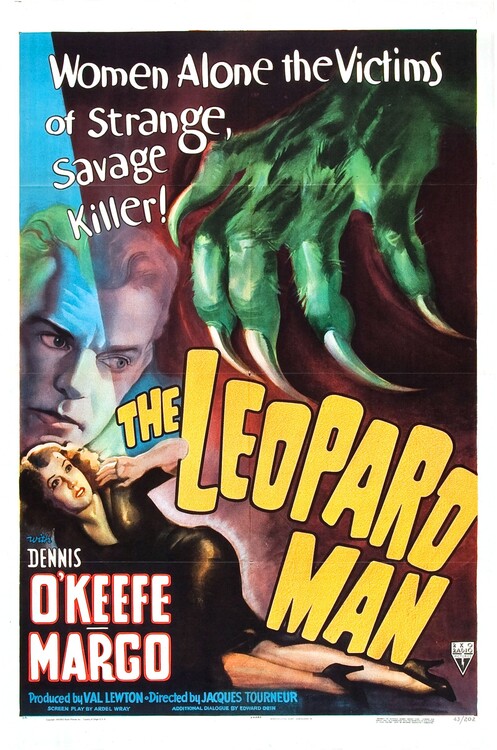 Plakat Leopard Man