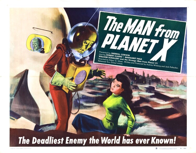Obraz na płótnie Man From Planet X 03