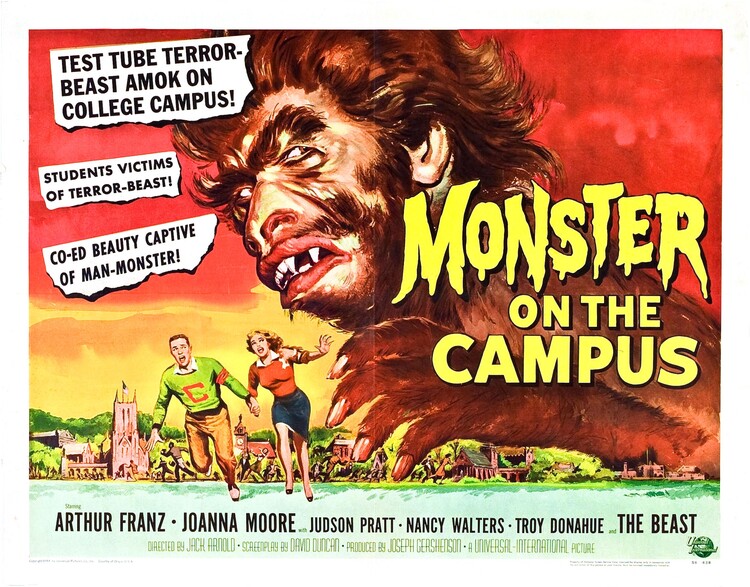 Obraz na płótnie Monster On Campus 02