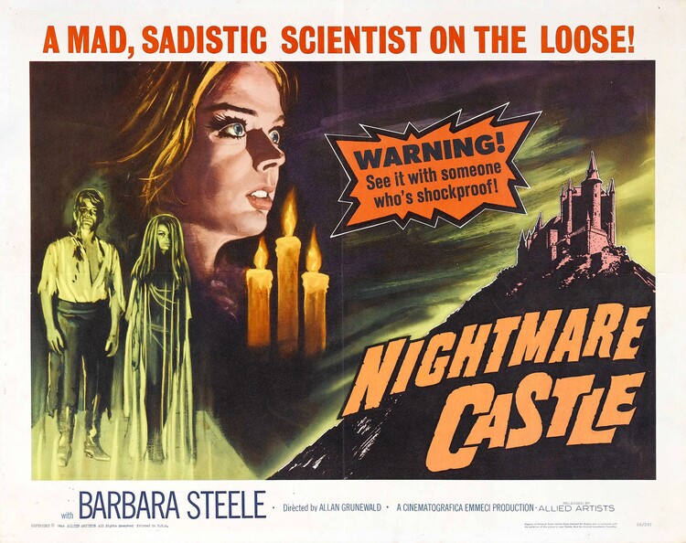 Canvas Print Nightmare Castle 02 0