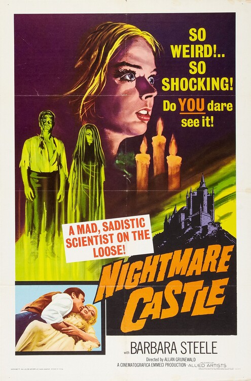 Canvas Print Nightmare Castle 03