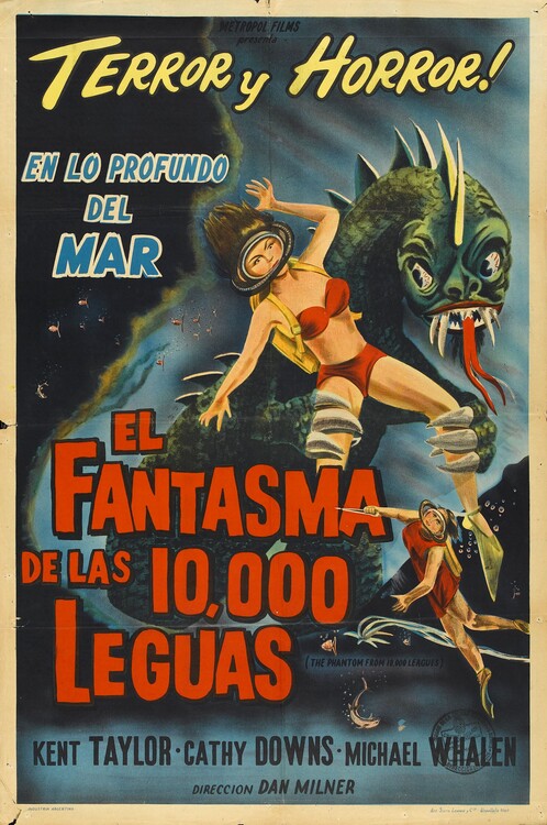 Plakát Phantom From 10000 Leagues 04