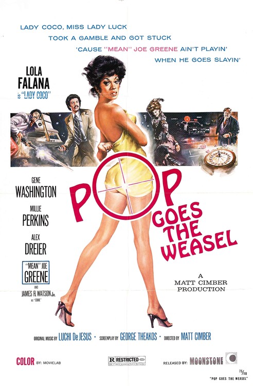 Canvas Print Pop Goes Weasel